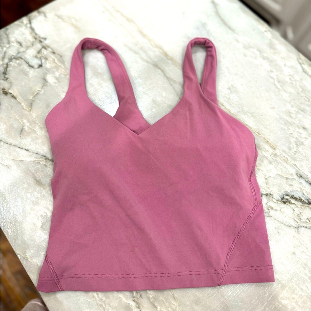 Purple lululemon align tank size 2